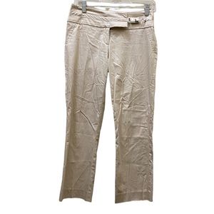 3/$15 Cache Solid Novelty Hardware Sand Trouser Pants